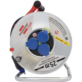 Avvolgitubo Garant SK per uso esterno, sistema di spina CH IP55, 3 prese T23, spina T23, cavo 25m