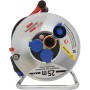 Kabeltrommel Garant SK für Ausseneinsatz, CH Stecksystem IP55, 3x T23 Steckdosen, T23 Stecker, Kabel 25m