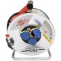 Kabeltrommel Garant SK für Ausseneinsatz, CH Stecksystem IP55, 3x T23 Steckdosen, T23 Stecker, Kabel 25m