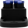 Portabler Stromverteiler BSV P T23/3 230V/16A, 6x T23 Steckdosen, Stecker T23, Kabel 2m N07V3V3 3G2.5 orange *CH*