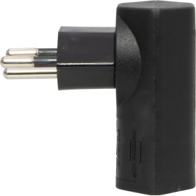 cleverLINE Winkeladapter schwarz, drehbar bis 300° *CH*