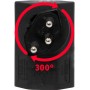 cleverLINE Winkeladapter schwarz, drehbar bis 300° *CH*