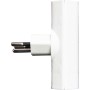 cleverLINE Abzweigstecker flach 2-fach weiss, drehbar bis 300° *CH*