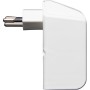 cleverLINE Abzweigstecker 2-fach weiss, drehbar bis 300° mit Aufhänger *CH*