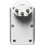cleverLINE Abzweigstecker 2-fach weiss, drehbar bis 300° mit Aufhänger *CH*
