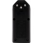 cleverLINE Abzweigstecker 3-fach schwarz, drehbar bis 300° mit Aufhänger *CH*