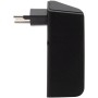 cleverLINE Abzweigstecker 2-fach schwarz mit Schalter, drehbar bis 300° mit Aufhänger *CH*