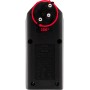 cleverLINE Abzweigstecker 2-fach schwarz mit Schalter, drehbar bis 300° mit Aufhänger *CH*