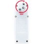 cleverLINE Abzweigstecker 3-fach weiss mit Schalter, drehbar bis 300° mit Aufhänger *CH*
