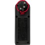 cleverLINE Abzweigstecker 2-fach schwarz mit USB Typ-A und Typ-C, drehbar bis 300° mit Aufhänger *CH*