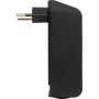 cleverLINE Abzweigstecker 2+1 fach schwarz, drehbar bis 300° mit Aufhänger *CH*