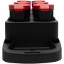 Portabler Stromverteiler BSV P T15/5 400V/10A, 6x T15 Steckdosen, Stecker T15, Kabel 2m N07V3V3 5G1.5 orange *CH*