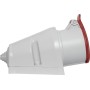 CEE-Wandsteckdose IP44 / CEE-Wandsteckdose für den Aussenbereich (400V/16A, ideal für Baustellen oder Industrie)