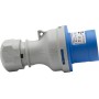 CEE-Stecker IP44 für den Aussenbereich (230V, 16A, ideal für Camping oder Industrie)