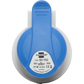 Presa CEE 230V/16A per l'uso in esterno (IP44, con tecnologia di connessione avvitabile, 3 poli)