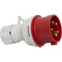 CEE-Stecker 400V/16A für die Verwendung im Aussenbereich (IP44, mit schraubbarer Anschlusstechnik, 5-polig)