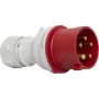 CEE-Stecker 400V/32A für die Verwendung im Aussenbereich (IP44, mit schraubbarer Anschlusstechnik, 5-polig)