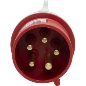 CEE-Stecker 400V/32A für die Verwendung im Aussenbereich (IP44, mit schraubbarer Anschlusstechnik, 5-polig)