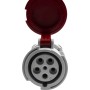 CEE-Kupplung 63A (Starkstrom-Kupplung 400V, 5-polig, spritzwassergeschützt IP44)