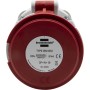 CEE-Kupplung 63A (Starkstrom-Kupplung 400V, 5-polig, spritzwassergeschützt IP44)