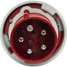CEE-Stecker 63A (Starkstrom-Stecker 400V, 5-polig, Staub- und wasserdicht IP67)