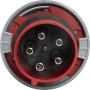CEE-Stecker 125A (Starkstrom-Stecker 400V, 5-polig, Staub- und wasserdicht IP67)