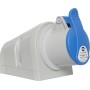 CEE-Wandsteckdose IP44 / CEE-Wandsteckdose für den Aussenbereich (230V/16A, ideal für Baustellen oder Industrie)