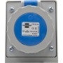 CEE-Wandsteckdose IP67 / CEE-Wandsteckdose für den Aussenbereich (230V/16A, ideal für Baustellen oder Industrie)