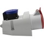 Kombi-Wandsteckdose IP44 (Steckdosen: CEE 230V/16A + T23 230V/16A)