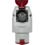 Kombi-Wandsteckdose IP44 (Steckdosen: Steckdosen: CEE 400V/16A und T25)