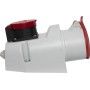 Kombi-Wandsteckdose IP44 (Steckdosen: Steckdosen: CEE 400V/16A und T25)
