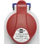Kombi-Wandsteckdose IP44 (Steckdosen: CEE 400V/32A + T13 230V/10A)