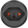 Reisestecker / Reiseadapter schweizer Stecksystem in Ländern mit Schutzkontakt Stecksystem