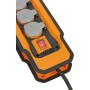 professionalLINE Steckdosenblock BA 8102 4 fach, 8m 3G1,5