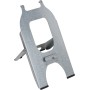 Gestell für Wandverteiler (werkzeuglose Montage, verzinktes Stahlblechgestell, Gummi-Kantenschutz, Made in Germany)