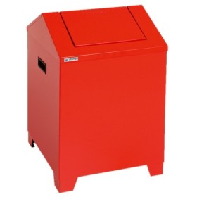 Abfalltrennung PWK, RAL 3000/3000, 73 Liter