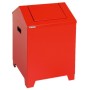 Abfalltrennung PWK, RAL 3000/3000, 73 Liter