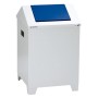 Abfalltrennung PWK, RAL 7035/5010, 73 Liter