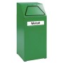 Abfalltrennung 65, RAL 6024/6024, verz. Innenbehälter, 65 Liter