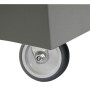 Abfalltrennung  TS 2000, stationär als auch mobil, 7016/6024. Fassungsvermögen: 45 Liter.