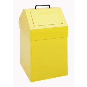 Abfalltrennung 45, stationär, RAL 1003/1003, 45 Ltr.