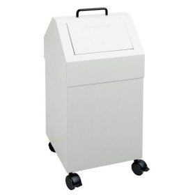 Abfalltrennung 45, fahrbar, RAL 7035/7035, 45 Ltr.