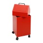 Abfalltrennung 45, fahrbar, RAL 6024/6024, 45 Ltr.