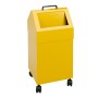 Abfalltrennung 45, fahrbar, RAL 6024/6024, 45 Ltr.