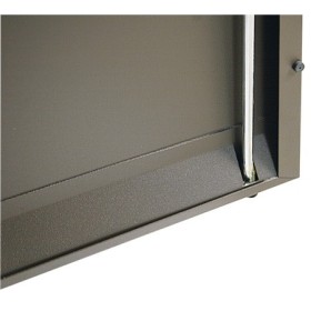 Abfalltrennung TD 4-aspect-plus-, soft-mokka/Edelstahl, verz. Innenbehälter, 4x45 Liter