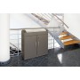 Abfalltrennung TD 3-aspect-plus-, soft-mokka/Edelstahl, verz. Innenbehälter, 3x45 Liter