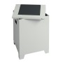 Abfalltrennung PWK, RAL 7035/7016, 73 Liter