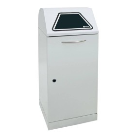 Abfalltrennung Modul-Vario 120, lichtgrau, ProSlide-System, 120 Liter