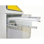 Abfalltrennung Modul-Vario 120, lichtgrau, ProSlide-System, 120 Liter