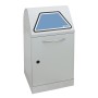 Abfalltrennung Modul-Vario 45, lichtgrau, ProSlide-System, 45 Liter